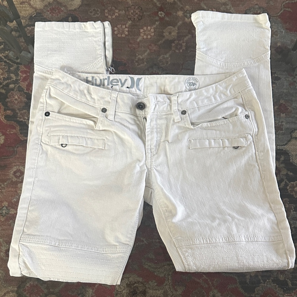 Hurley White Denim Pants